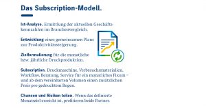 Subscriptions-Modell