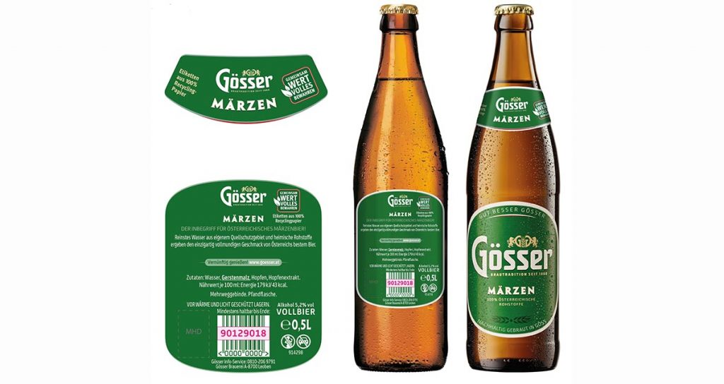 Recyclingpapier für Bier-Etiketten - Graphische Revue